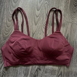 Lululemon Athletica Maroon Sports Bra - Sz 6